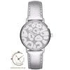 Armani Exchange Lola Silver Leather Strap