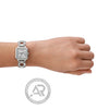 Armani Exchange Leila Silver Stainless Steel Bracelet