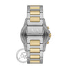 Armani Exchange Banks  Chronograph Two Tone Stainless Steel Bracelet