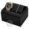 Armani Exchange Banks  Chronograph Two Tone Stainless Steel Bracelet
