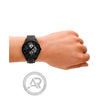 Armani Exchange Dante Multifunction Set Black Stainless Steel Bracelet