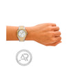 Armani Exchange Andrea Set Two Tone Stainless Steel Bracelet