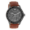 Oozoo Timepieces Brown Leather Strap