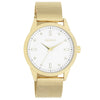 Oozoo Timepiece Gold Stainless Steel Bracelet