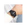 Oozoo Timepieces Black Metallic Bracelet