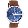 Oozoo Timepieces Brown Leather Strap