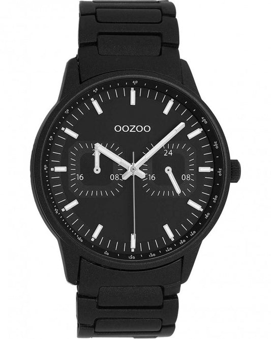 Ρολόι OOZOO Timepieces Black Metallic Bracelet C11624