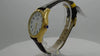 Q&Q Black Leather Strap C192J104Y