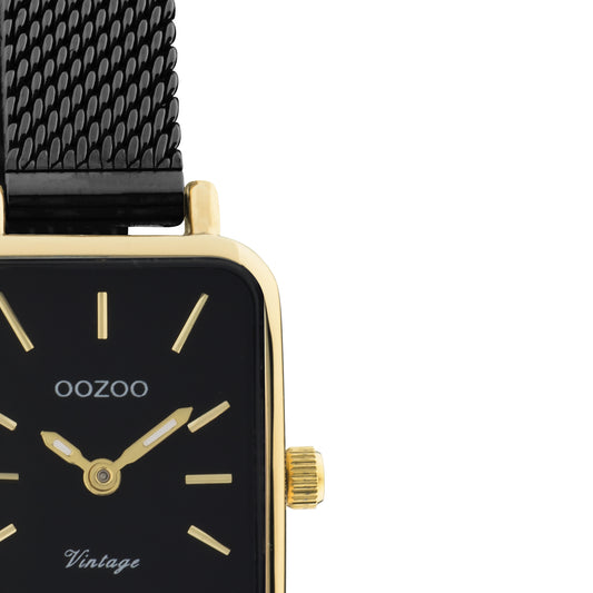 Oozoo Vintage Black Metallic Bracelet