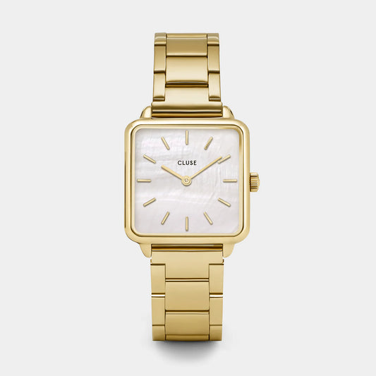Cluse La Tétragone Gold Stainless Steel Bracelet