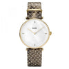 Cluse Triomphe Almond Python Leather Strap