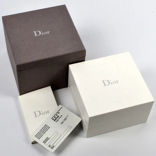 Christian Dior Chiffre Rouge Αutomatic Silver Stainless Steel Bracelet