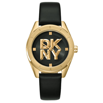 DKNY Chambers Midi Leather Strap