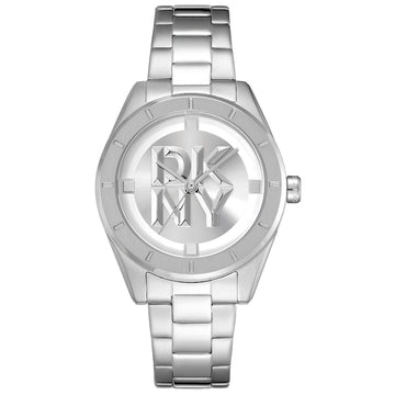 DKNY Chambers Midi Silver Stainless Steel Bracelet