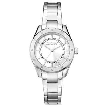 DKNY Chambers Sport Silver Stainless Steel Bracelet