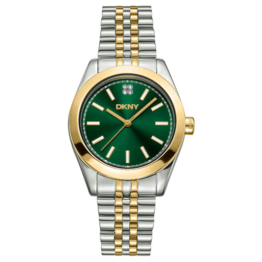 DKNY Nolita Midi  Two Tone Stainless Steel Bracelet