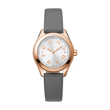 DKNY Astoria Logo Leather Strap