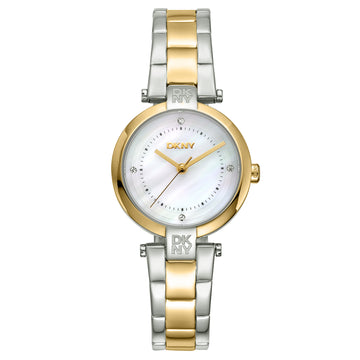 DKNY Essential Mini Two Tone Stainless Steel Bracelet