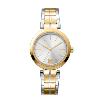 DKNY Downtown Midi Two Tone Stainless Steel Bracelet
