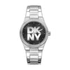 DKNY Logo Silver Stainless Steel Bracelet