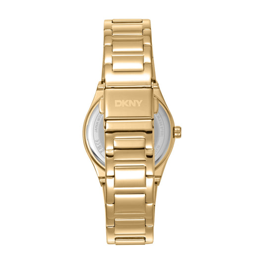 DKNY Logo Gold Stainless Steel Bracelet