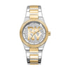 DKNY Logo Two Tone Stainless Steel Bracelet