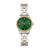 DKNY Γυναικείο Ρολόι Quartz Δίχρωμο με Πράσινο Καντράν DK1L113M0275