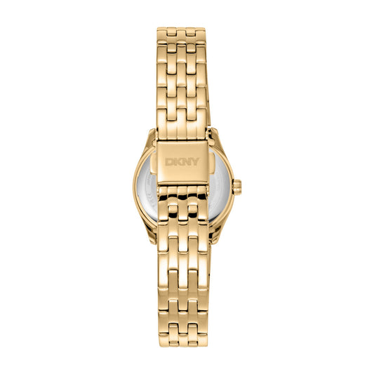 DKNY Logo Gold Stainless Steel Bracelet