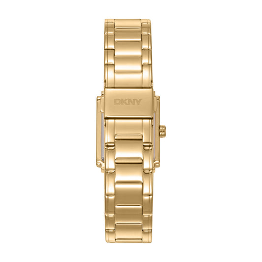 DKNY Logo Gold Stainless Steel Bracelet