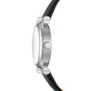 DKNY Γυναικείο Ρολόι Quartz με Μαύρο Δερμάτινο Λουράκι & Ασημί Καντράν DK1L159L0015