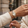 Ρολόι Γυναικείο DKNY Δίχρωμο Ασημί-Χρυσό DK1L170M0025
