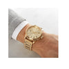 Diesel Rasp Gold Stainless Steel Bracelet