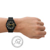 Diesel Scraper Black Stainless Steel Bracelet