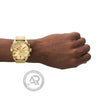 Diesel Spiked  Gold Stainless Steel Bracelet
