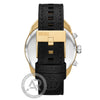 Diesel Spiked Chronograph Leather Strap