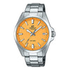 Ρολόι Ανδρικό Casio Edifice EFV-100D-9AVUEF Ασημί με Πορτοκαλί Καντράν