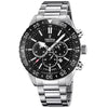 Festina Chronograph Silver Stainless Steel Bracelet