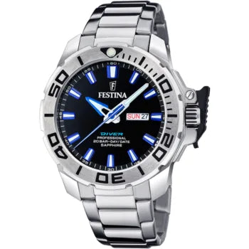 Festina Silver Stainless Steel Bracelet