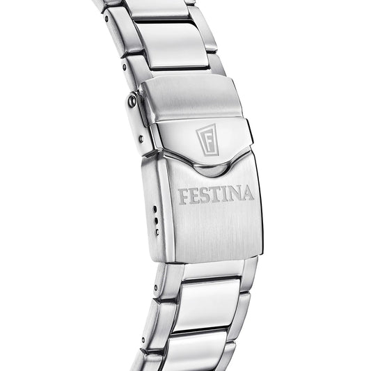 Festina Diver Professional Silver Stainless Steel Bracelet