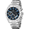 Festina Chronograph Silver Stainless Steel Bracelet