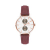 Gant Park Avenue Day-Date Leather Strap