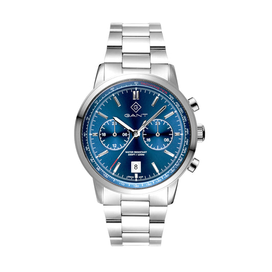 Gant Bergamo Silver Stainless Steel Bracelet