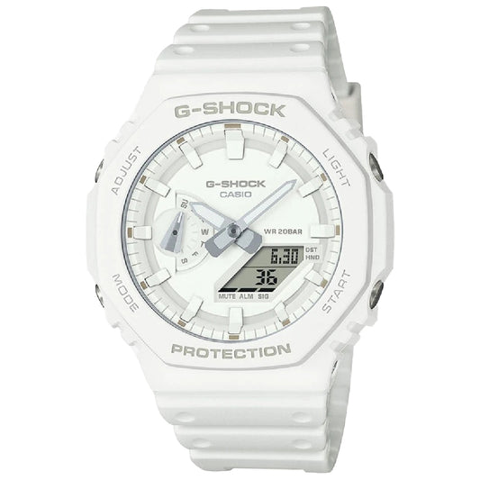 Ρολόι Casio G-Shock Αντρικό Λευκό GA-2100-7A7ER