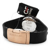 Ανδρικό Ρολόι GF Ferre Chronograph Rose Gold & Black με Μαύρο Λουράκι Σιλικόνης