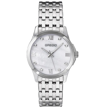 Gregio Noel Silver Stainless Steel Bracelet