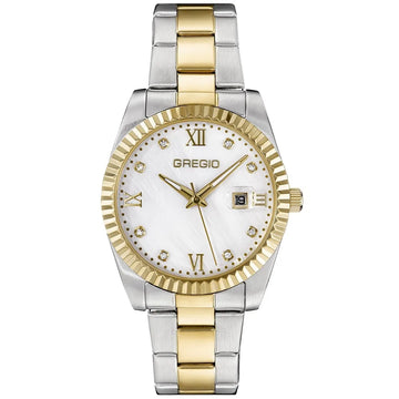 Gregio Mallory Two Tone Stainless Steel Bracelet