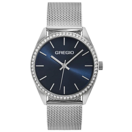 Gregio Bianca II Silver Stainless Steel Bracelet