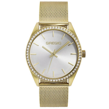 Gregio Bianca II Gold Stainless Steel Bracelet