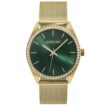 Gregio Bianca II Gold Stainless Steel Bracelet