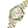 Guess Equality Multifuction Two Tone Stainless Steel Bracelet